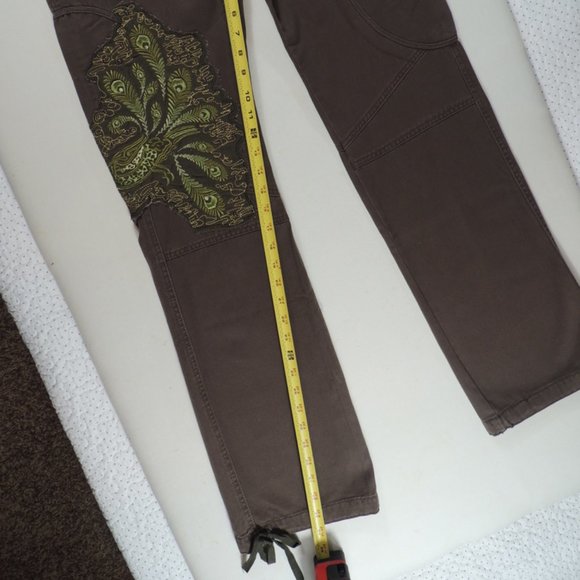 Lucy Collection Women's Brown Jeans Size XL - Picture 9 of 13